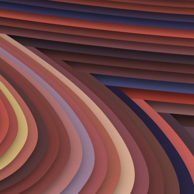 3 boyutlu illüstrasyon. Web modern fon. Renkli desen. Soyut geometrik şekiller. arkaplan.