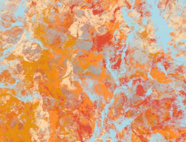 Arkaplanda soyut renkli lekeler