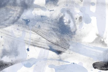 Karda kış manzarası