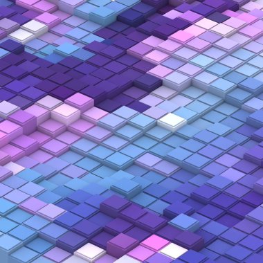 3 boyutlu illüstrasyon. Web modern fon. Renkli desen. Soyut geometrik şekiller. arkaplan.