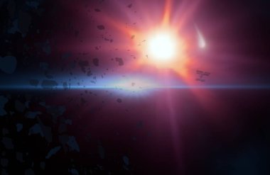 doğal soyut galaksi uzay arka plan