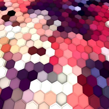 Renkli desenli soyut arkaplan