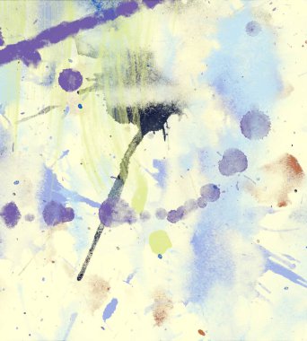 grunge desensoyut suluboya darbeleri ve lekeleri