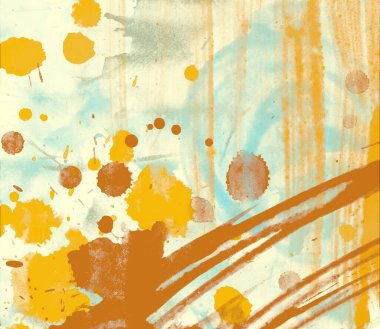grunge desensoyut suluboya darbeleri ve lekeleri