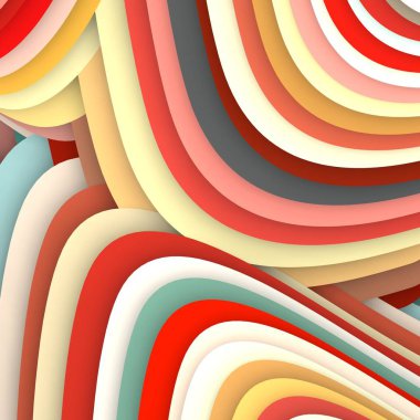 3 boyutlu illüstrasyon. Web modern fon. Renkli desen. Soyut geometrik şekiller. arkaplan.