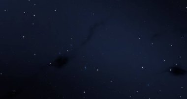 2d illüstrasyon. Gerçekçi yıldız deseni arka planı. Derin yıldızlararası uzay. Yıldızlar, gezegenler ve uydular. Çeşitli bilim kurgu yaratıcı fon. Uzay sanatı. Hayali kozmik fon.