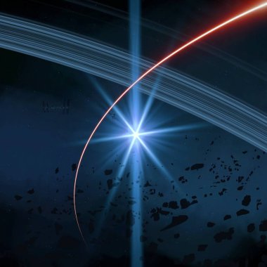 doğal soyut galaksi uzay arka plan