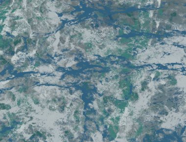 Arkaplanda soyut renkli lekeler