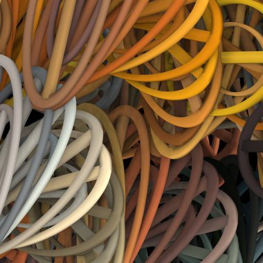 3 boyutlu illüstrasyon. Web modern fon. Renkli desen. Soyut geometrik şekiller. arkaplan.