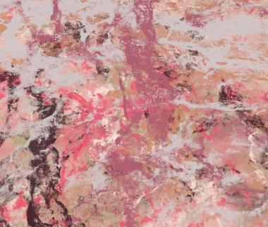 Beyaz arka plan üzerinde kırmızı damarlar ile soyut mermer doku