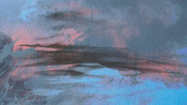 Metin için yeri olan boya lekeleriyle soyut arkaplan