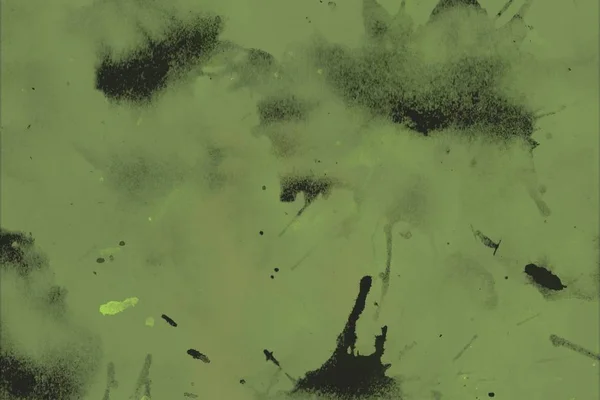 グランジパターンの抽象的な水彩画のストロークと汚れ — ストック写真