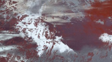 Metin için yeri olan boya lekeleriyle soyut arkaplan