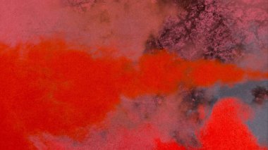 Metin için yeri olan boya lekeleriyle soyut arkaplan