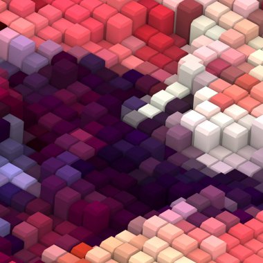 Renkli desenli soyut arkaplan