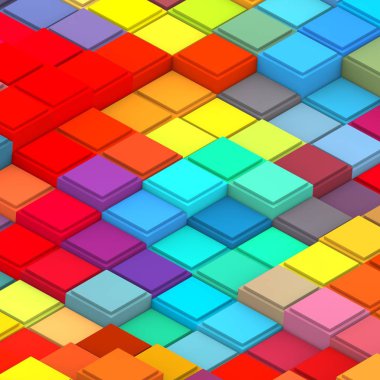 Renkli desenli soyut arkaplan