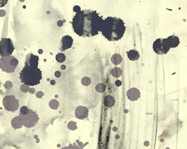 grunge desensoyut suluboya darbeleri ve lekeleri