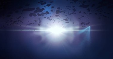 Soyut alan koyu arka plan  