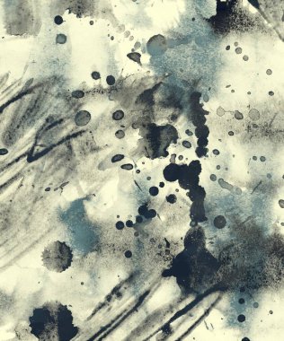 grunge desensoyut suluboya darbeleri ve lekeleri