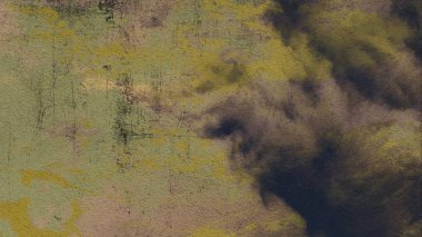 Duvar tuvalinde yağlıboya boya. Soyut doku. Renkli. Boya darbeleri. 