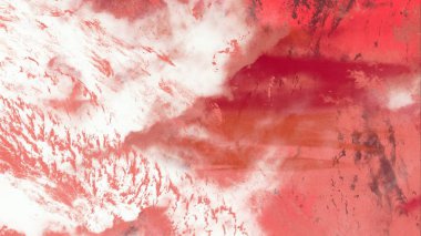 Metin için yeri olan boya lekeleriyle soyut arkaplan