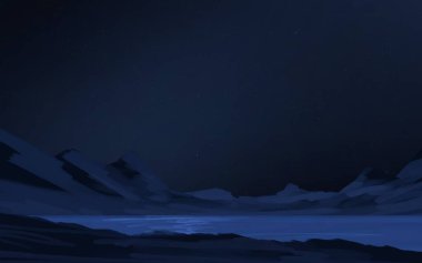 uzay figürleri ile güzel cosmos arka plan 