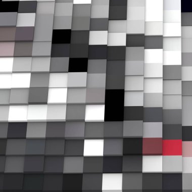 Renkli desenli soyut arkaplan