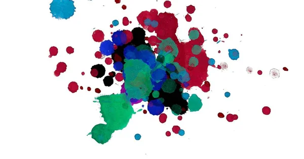 Abstract Gekleurde Achtergrond Met Druppels — Stockfoto
