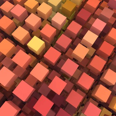 3 boyutlu illüstrasyon. Web modern fon. Renkli desen. Soyut geometrik şekiller. arkaplan.