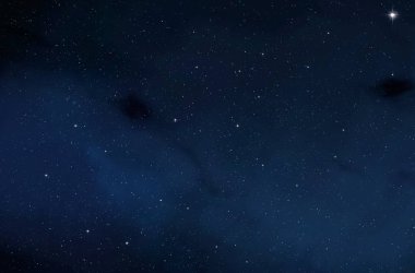 2d illüstrasyon. Derin geniş alan. Yıldızlar, gezegenler ve uydular. Çeşitli bilim kurgu yaratıcı fon. Uzay sanatı. Uzaylı güneş sistemleri. Gerçekçi arka plan 