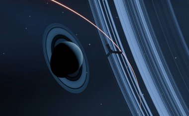 uzay figürleri ile güzel cosmos arka plan 