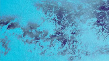 Metin için yeri olan boya lekeleriyle soyut arkaplan