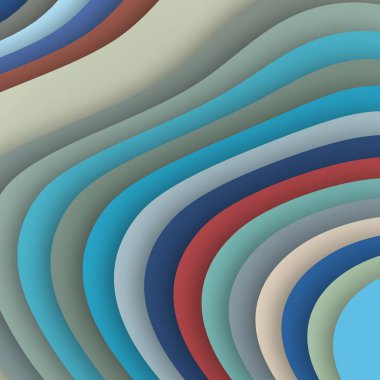 3 boyutlu illüstrasyon. Web modern fon. Renkli desen. Soyut geometrik şekiller. arkaplan.