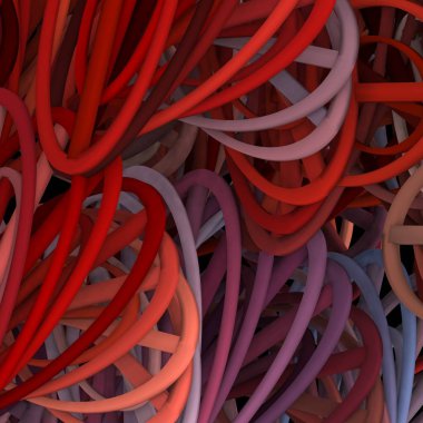 3 boyutlu illüstrasyon. Web modern fon. Renkli desen. Soyut geometrik şekiller. arkaplan.