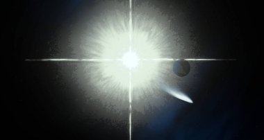 doğal soyut galaksi uzay arka plan