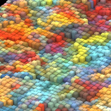 Renkli desenli soyut arkaplan