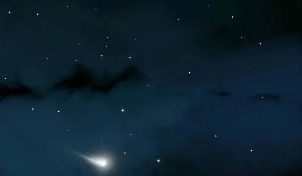 Ilustración Patrón Estelar Realista Espacio Interestelar Profundo Estrellas Planetas Lunas —  Fotos de Stock
