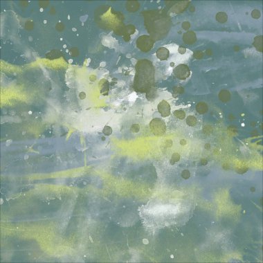 Metin için yeri olan boya lekeleriyle soyut arkaplan