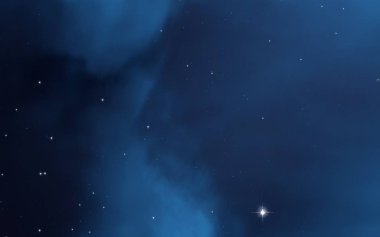 2d illüstrasyon. Derin geniş alan. Yıldızlar, gezegenler ve uydular. Çeşitli bilim kurgu yaratıcı fon. Uzay sanatı. Uzaylı güneş sistemleri. Gerçekçi arka plan 