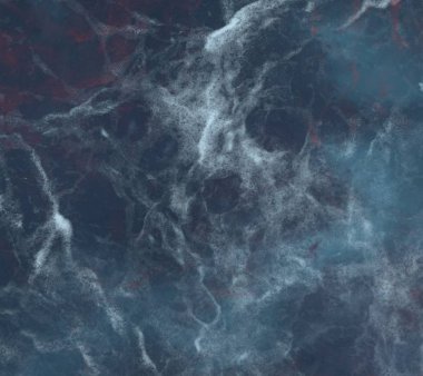 su ve mekanın soyut illüstrasyonu