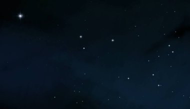 2d illüstrasyon. Derin geniş alan. Yıldızlar, gezegenler ve uydular. Çeşitli bilim kurgu yaratıcı fon. Uzay sanatı. Uzaylı güneş sistemleri. Gerçekçi arka plan 