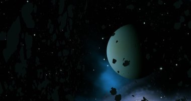 parlaklık ile renkli soyut gökyüzü arka plan