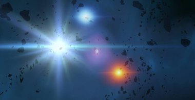 Soyut alan koyu arka plan  