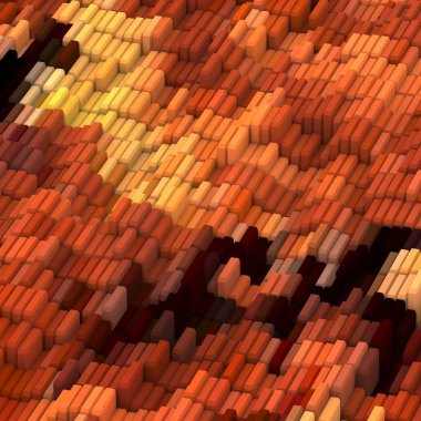 renkli geometrik arka plan, 3d hacim sanat