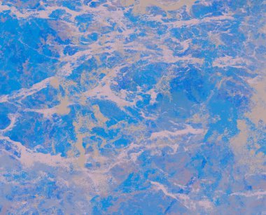 Arkaplanda soyut renkli lekeler