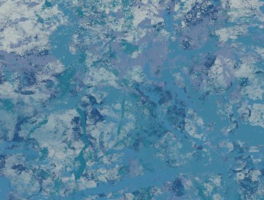 mavi bir gökyüzünün arka planı