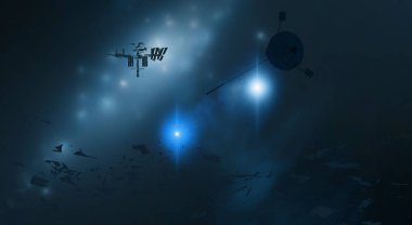 doğal soyut galaksi uzay arka plan