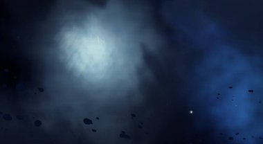 parlaklık ile renkli soyut gökyüzü arka plan