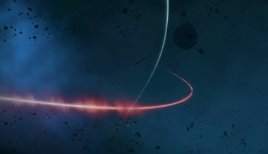 parlaklık ile renkli soyut gökyüzü arka plan