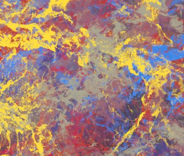 Arkaplanda soyut renkli lekeler